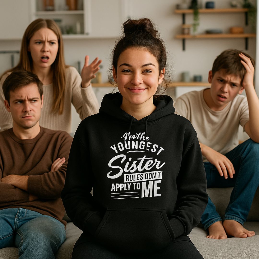 I'm the Youngest Sister Hoodie